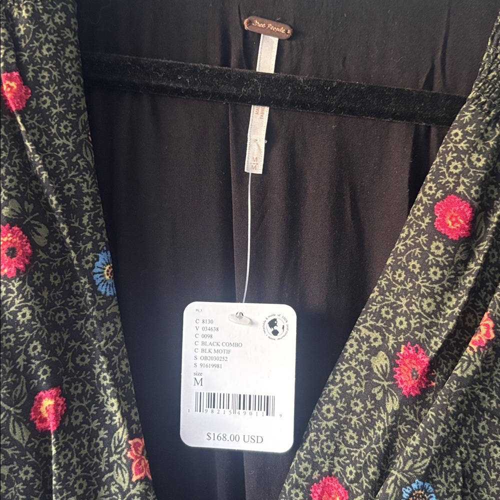 Free People Tried and True Floral Midi Dress - Picture 5 of 5